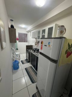 DS - Apartamento mobiliado no Vista do Atlântico no São Jorge, 2 quartos, com suíte