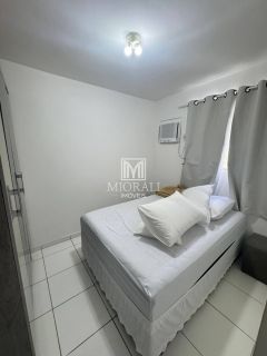 DS - Apartamento mobiliado no Vista do Atlântico no São Jorge, 2 quartos, com suíte