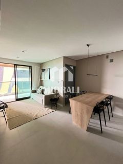 BD - Apartamentos quarto e sala mobiliado com vista mar no Wish Residence Jatiúca a uma quadra da praia