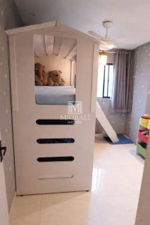 BD - Apartamento Portal do Sol I, 3 quartos com suíte perto do Colégio Santa Rosa, a 5 quadras da praia