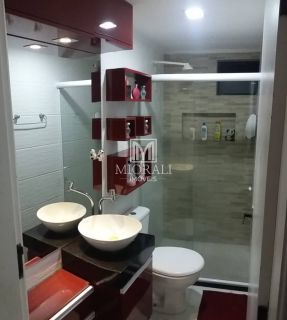 BD - Apartamento Portal do Sol I, 3 quartos com suíte perto do Colégio Santa Rosa, a 5 quadras da praia