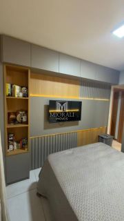 BD - Apartamento com suíte em andar alto no Residencial Pátio, vizinho ao Shopping, Antares