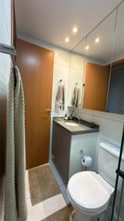BD - Apartamento com suíte em andar alto no Residencial Pátio, vizinho ao Shopping, Antares