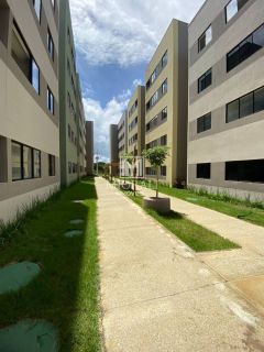 BD - Aluguel de apartamento térreo 2 quartos no Brisas da Natureza Canaã