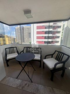 BD - Aluguel Apartamento mobiliado 2 quartos com suíte na Jatiúca esquina com a João Davino