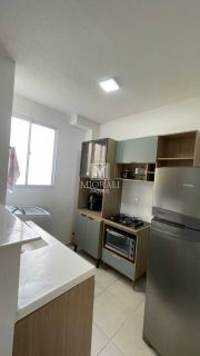 BD - Apartamento mobiliado no Residencial Marselha, com quintal, próximo ao Shopping Pátio