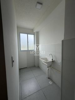 BD - Apartamento novo térreo com quintal, 2 quartos no Residencial Toulon perto do Shopping Pátio