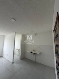 BD - Apartamento novo térreo com quintal, 2 quartos no Residencial Toulon perto do Shopping Pátio