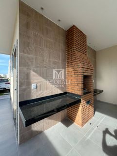 BD - Apartamento novo térreo com quintal, 2 quartos no Residencial Toulon perto do Shopping Pátio