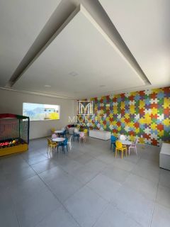 BD - Apartamento novo térreo com quintal, 2 quartos no Residencial Toulon perto do Shopping Pátio