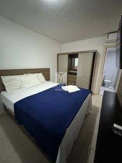 BD - Aluguel Apartamento mobiliado 2 quartos com suíte no JTR Jatiúca, lazer completo