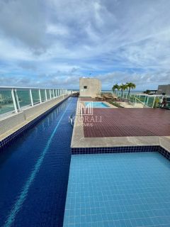 BD - Aluguel Apartamento mobiliado 2 quartos com suíte no JTR Jatiúca, lazer completo