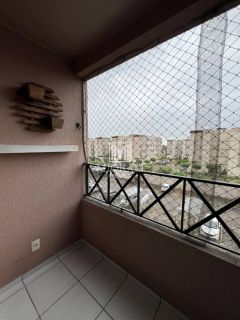 BD - Aluguel Apartamento 2 quartos com suíte e varanda no Residencial Allegro Tabuleiro