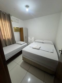 BD - Aluguel Apartamento mobiliado 3 quartos no Residencial Jacarecica, na Av Comendador Gustavo Paiva