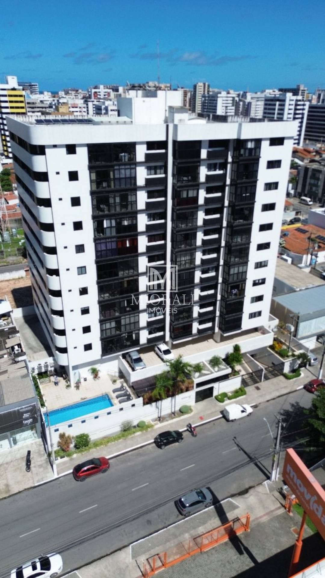 IT - Apartamento porteira fechada com vista para o mar no Edifício Monte Fuji Jatiúca