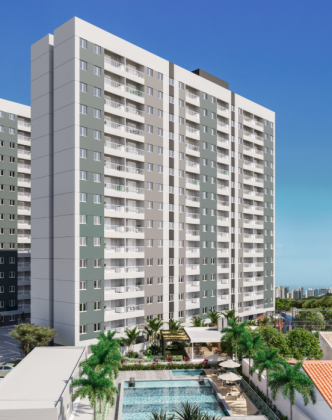 Apartamento na planta Splêndido, no Poço, a partir de R$ 366 mil entrada facilitada próximo à praia entrega em 2029