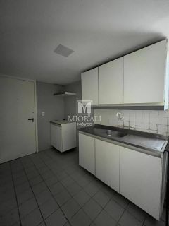 BD - Aluguel de apartamento 3 quartos no Edifício Vitor III Ponta Verde 100m² nascente com varanda