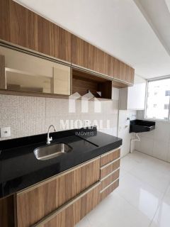 BD - Aluguel de apartamento 2 quartos com suíte no Residencial Paraíso das Águas Antares nascente com planejados