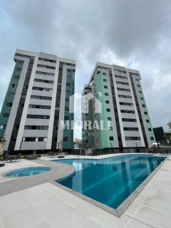 BD - Aluguel de apartamento novo 3 quartos com vista mar no Entremares Residencial Cruz das Almas