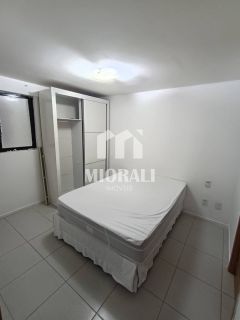 BD - Aluguel de apartamento mobiliado 2 quartos com suíte no Edifício Lune Gruta de Lourdes próximo ao Arthur Ramos