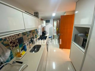 VG - Apartamento semibobiliado, 2 quartos com suíte no Edifício Carrara Jatiúca próximo ao MAIKAI