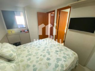 VG - Apartamento semibobiliado, 2 quartos com suíte no Edifício Carrara Jatiúca próximo ao MAIKAI