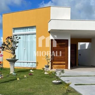 TM - Casa 3 quartos com suíte e piscina no Residencial Acquaville Paripueira a 300 metros da praia