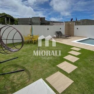 TM - Casa 3 quartos com suíte e piscina no Residencial Acquaville Paripueira a 300 metros da praia
