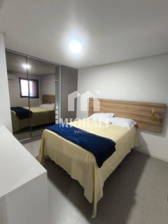 AV - Apartamento 1 quarto com vista para o mar, planejados, próximo ao Parque Shopping
