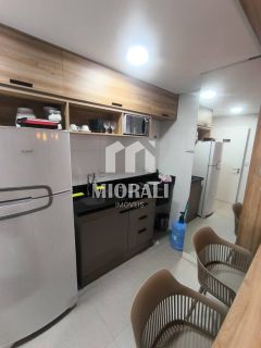 AV - Apartamento 1 quarto com vista para o mar, planejados, próximo ao Parque Shopping