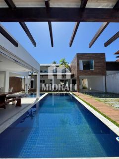 LT - Casa alto padrão 4 quartos 3 suítes mobiliada com 2 piscinas na Praia do Francês 394m²