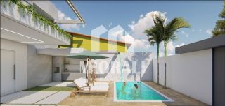 RL - Casa 4 quartos 2 suítes com piscina e churrasqueira na Serraria próxima à Pierre Chalitta