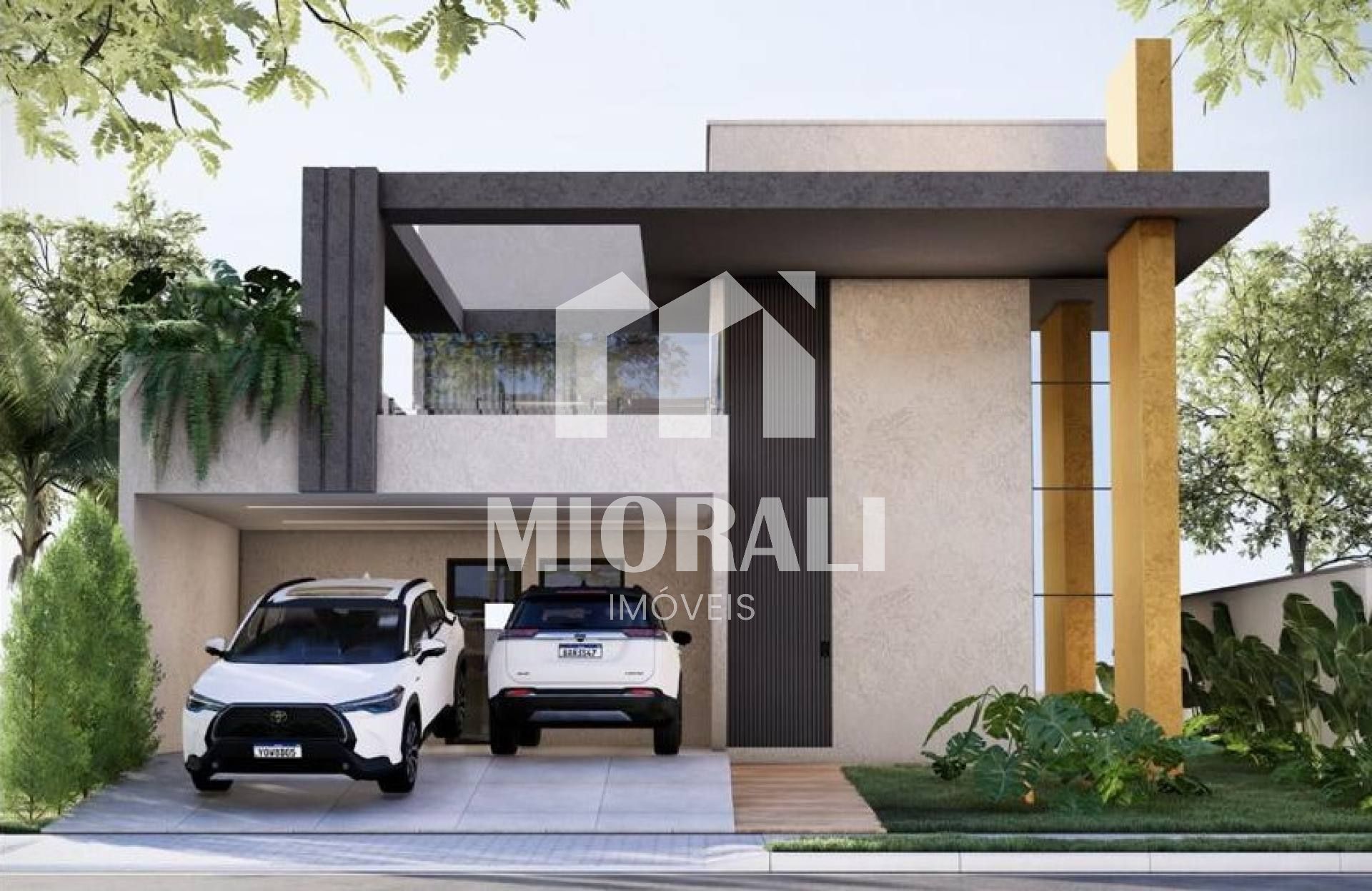 LT - Casa alto padrão 4 suítes em construção com piscina e rooftop no Vista Lagoa