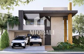 LT - Casa alto padrão 4 suítes em construção com piscina e rooftop no Vista Lagoa