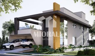 LT - Casa alto padrão 4 suítes em construção com piscina e rooftop no Vista Lagoa