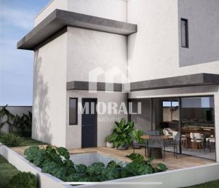 LT - Casa alto padrão 4 suítes em construção com piscina e rooftop no Vista Lagoa