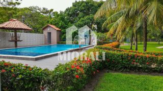 LT - Chácara 3000m² com piscina campo de futebol e 4 quartos na Barra de Santo Antônio, próximo ao mar e rio