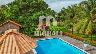 LT - Chácara 3000m² com piscina campo de futebol e 4 quartos na Barra de Santo Antônio, próximo ao mar e rio