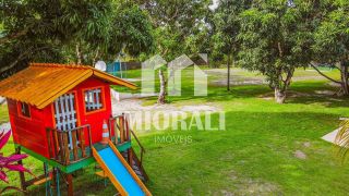 LT - Chácara 3000m² com piscina campo de futebol e 4 quartos na Barra de Santo Antônio, próximo ao mar e rio