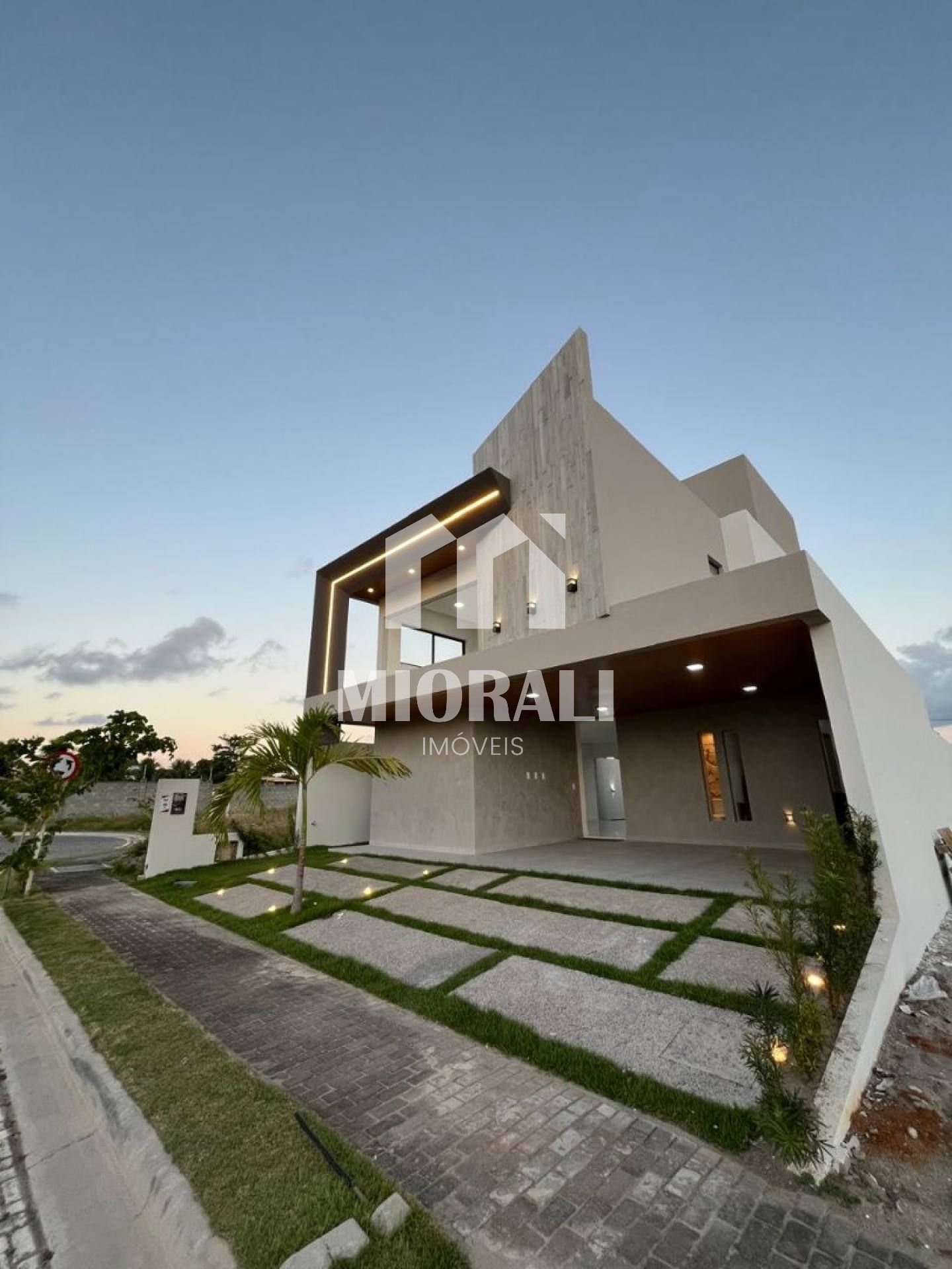 BD - Casa nova 3 suítes com piscina no Condomínio Angatu Barra Nova