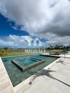 BD - Casa nova 3 suítes com piscina no Condomínio Angatu Barra Nova