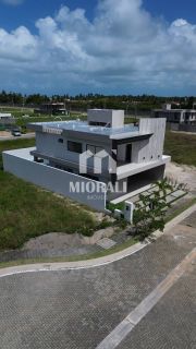 BD - Casa nova 3 suítes com piscina no Condomínio Angatu Barra Nova