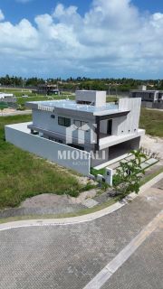 BD - Casa nova 3 suítes com piscina no Condomínio Angatu Barra Nova