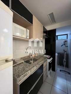 BD - Aluguel apartamento mobiliado quarto e sala na Ponta Verde a uma quadra da praia