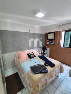FM - Apartamento 2 quartos 1 suíte porteira fechada na Jatiúca a 1 quadra da praia