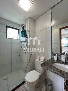 BD - Apartamento 3 quartos com suíte vista mar permanente no Nature Park próximo Aldebaran