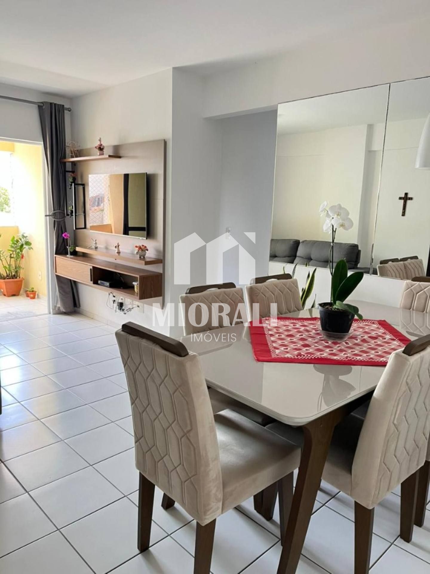 DS - Apartamento 3 quartos 1 suíte em Serraria com varanda no Murilópolis