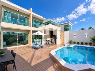 MV - Casa 4 suítes com piscina em São Miguel dos Milagres a 900 metros da praia
