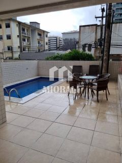JB - Apartamento mobiliado com varanda gourmet na Ponta Verde próximo ao Unicompra e à orla da praia