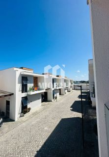 TM - Casa duplex 3 quartos com suíte e área gourmet em Barra Nova a 300 metros da praia
